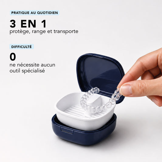 Boite de rangement pour appareil dentaire