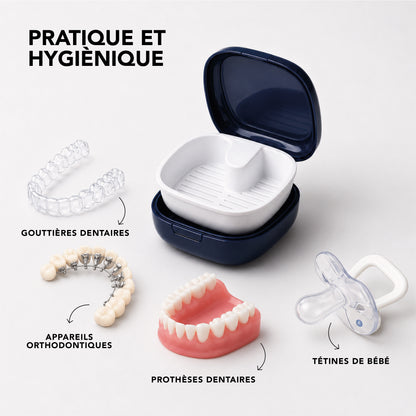 Boite de rangement pour appareil dentaire