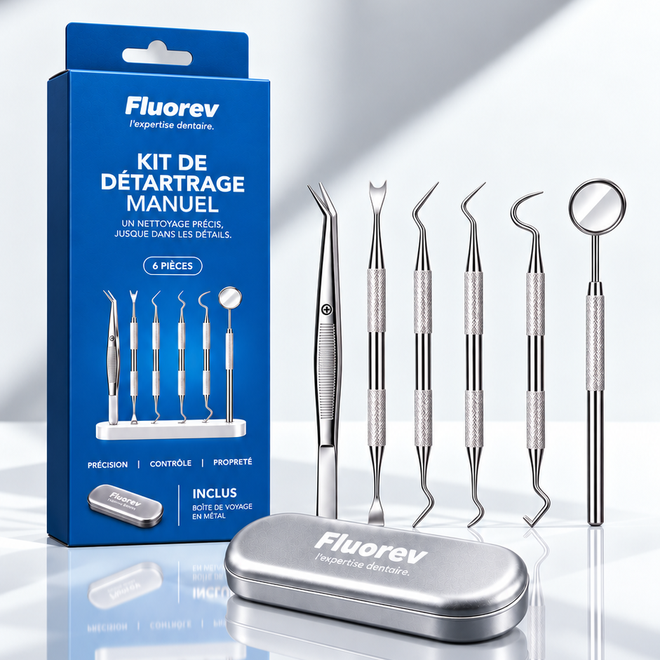Kit de détartrage dentaire manuel