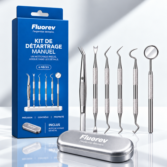 Kit de détartrage dentaire manuel