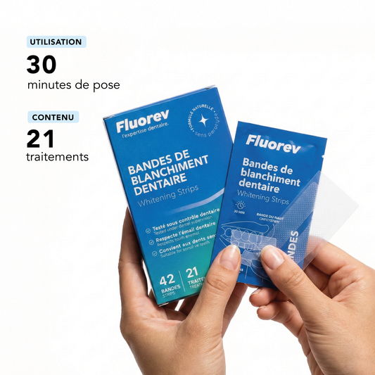 Bandes de blanchiment dentaire