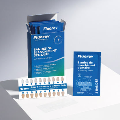 Bandes de blanchiment dentaire
