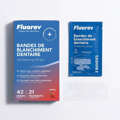 Bandes de blanchiment dentaire